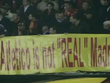 Pancarta en el estadio del Galatasaray Pancarta en el estadio del Galatasaray