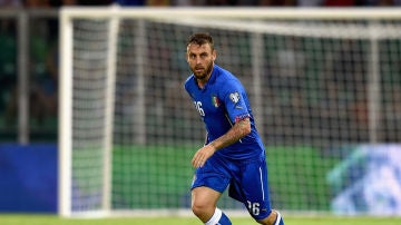 De Rossi durante un partido