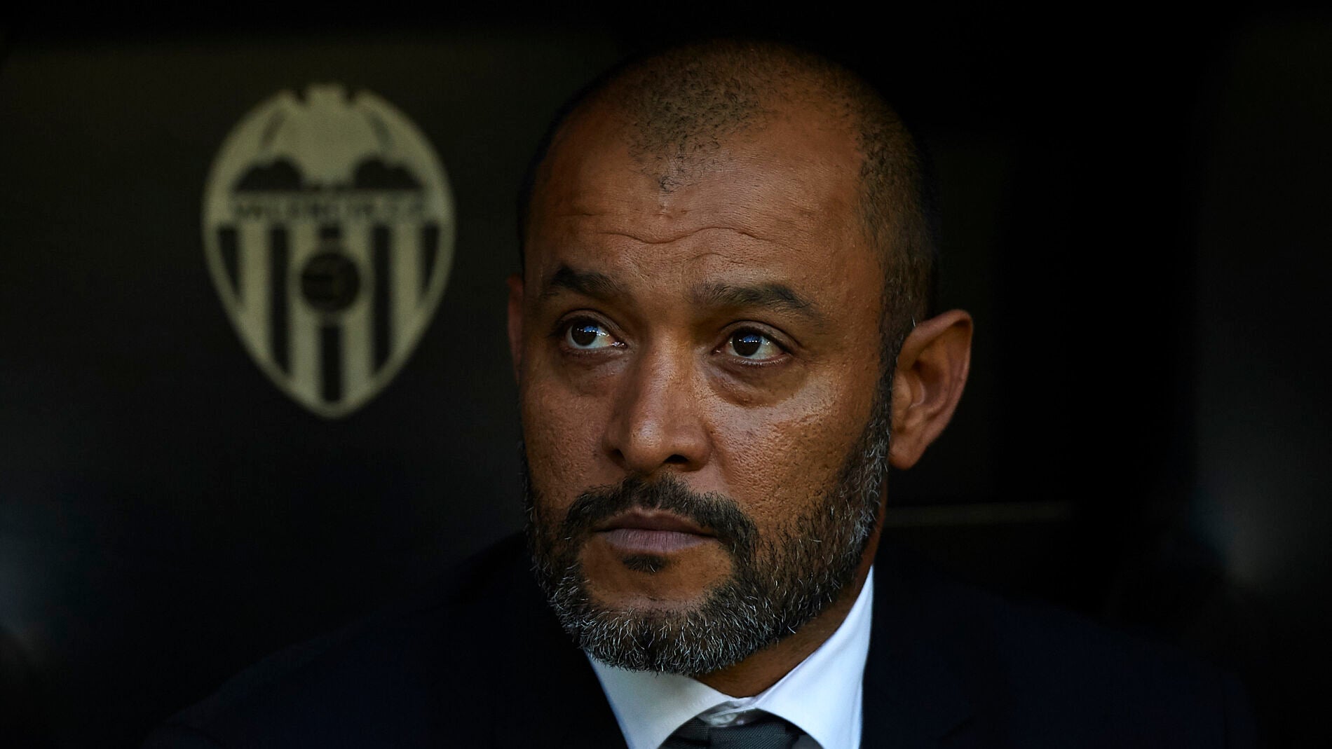 Nuno Esp&iacute;rito Santo, durante un partido del Valencia