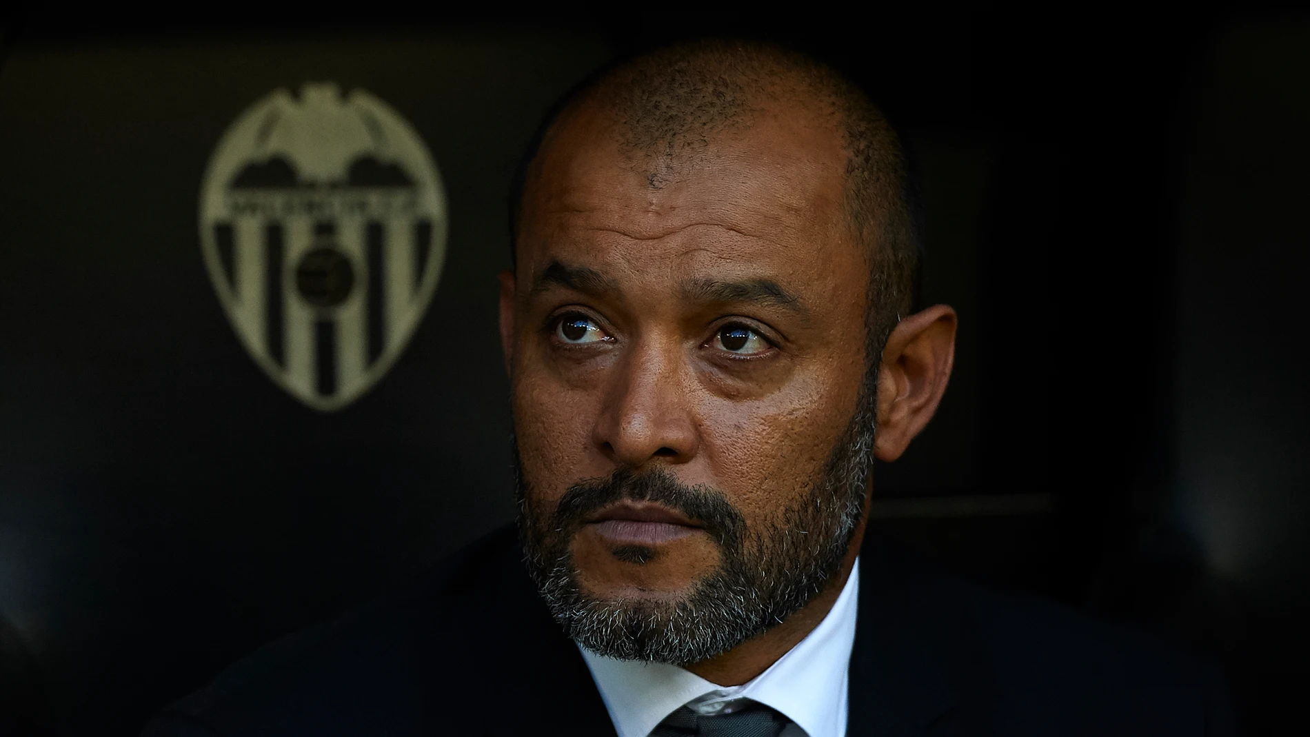 Nuno Espírito Santo, durante un partido del Valencia Nuno Espírito Santo, durante un partido del Valencia