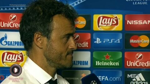 Luis Enrique, con Quim Domenech