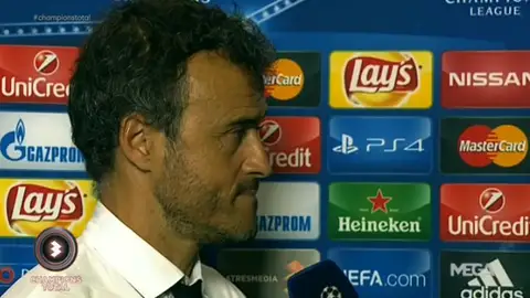 Luis Enrique, con Quim Domenech Luis Enrique, con Quim Domenech