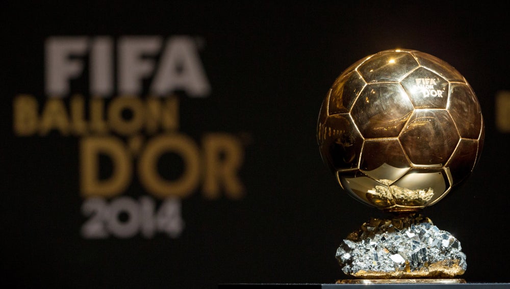 El trofeo 'Balón de oro'