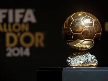 El trofeo 'Balón de oro' El trofeo 'Balón de oro'