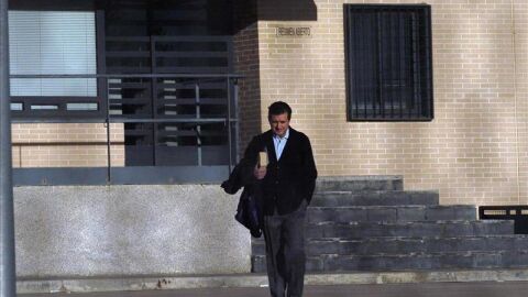 Jaume Matas al salir de los juzgados de Palma