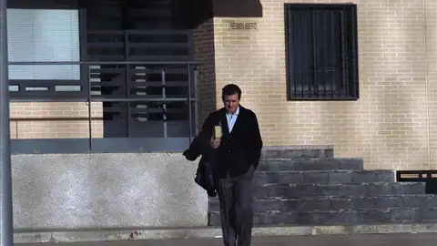 Jaume Matas al salir de los juzgados de Palma Jaume Matas al salir de los juzgados de Palma