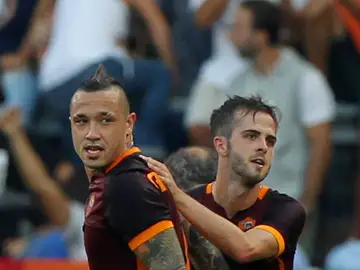 Radja Nainggolan, centrocampista de la Roma Radja Nainggolan, centrocampista de la Roma