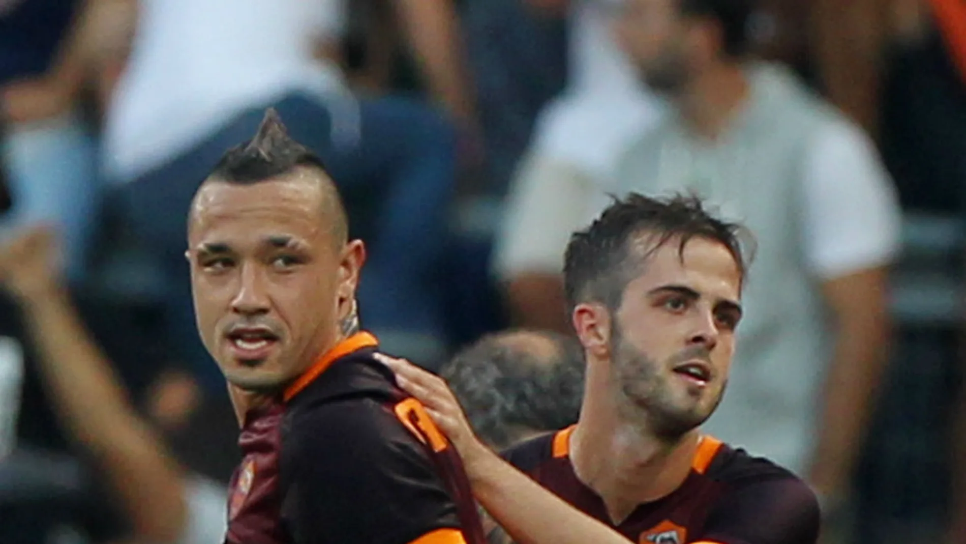 Radja Nainggolan, centrocampista de la Roma Radja Nainggolan, centrocampista de la Roma