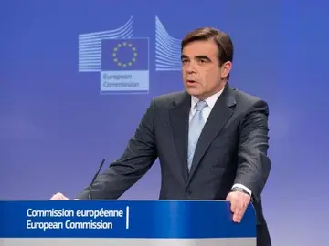 El portavoz de la Comisión Europea, Margaritis Schinas. El portavoz de la Comisión Europea, Margaritis Schinas.