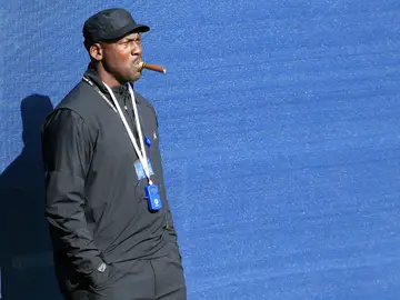 Michael Jordan, fumando un puro Michael Jordan, fumando un puro