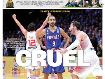'Cruel', la portada de L'Equipe