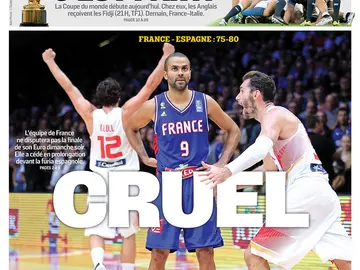 'Cruel', la portada de L'Equipe 'Cruel', la portada de L'Equipe