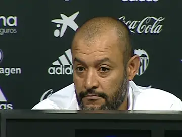 Nuno, en sala de prensa Nuno, en sala de prensa