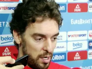 Pau Gasol, atendiendo a los medios Pau Gasol, atendiendo a los medios