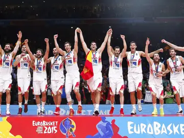 España, campeona de Europa de baloncesto por tercera vez España, campeona de Europa de baloncesto por tercera vez