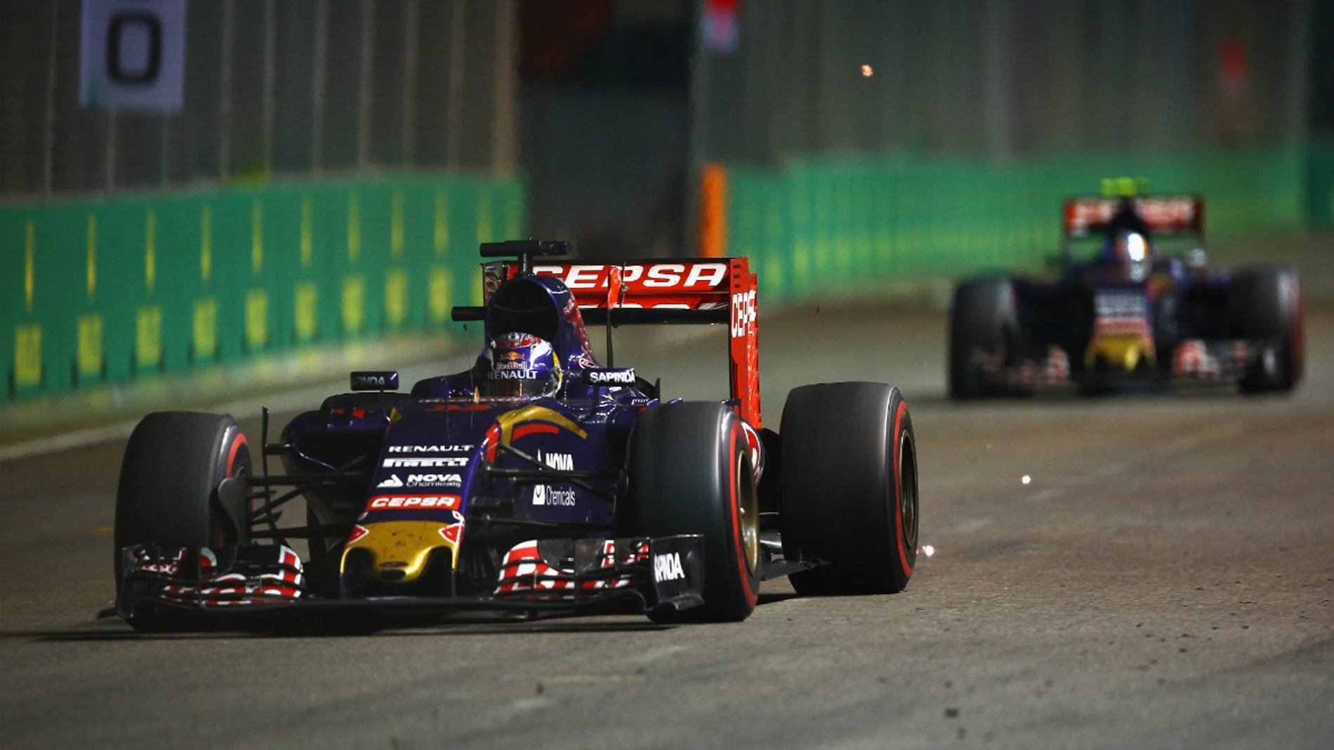 Verstappen, por delante de Sainz