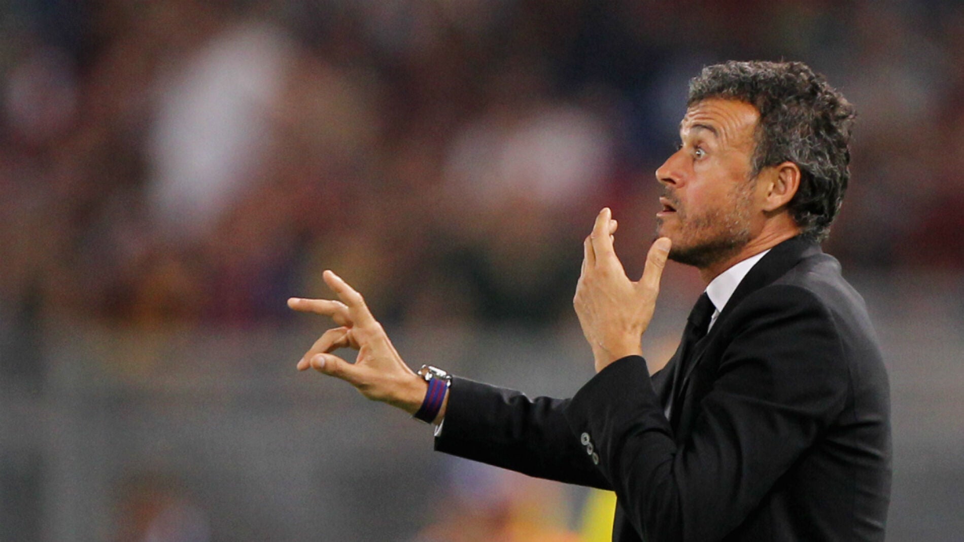Luis Enrique t&eacute;cnico del FC Barcelona