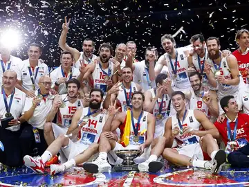 La selección celebra su triunfo en el Eurobasket 2015 La selección celebra su triunfo en el Eurobasket 2015