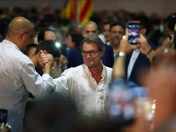 Artur Mas en un acto de Junts Pel Sí Artur Mas en un acto de Junts Pel Sí