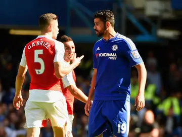 Gabriel y Diego costa cruzan más que palabras Gabriel y Diego costa cruzan más que palabras