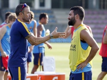 Luis Enrique y Arda Luis Enrique y Arda