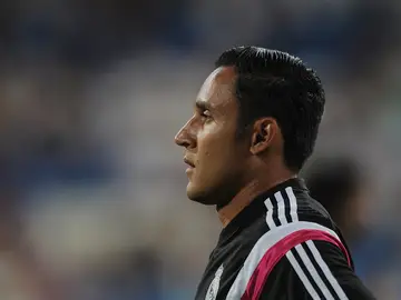 Keylor Navas, con el Real Madrid Keylor Navas, con el Real Madrid