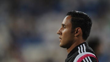 Keylor Navas, con el Real Madrid