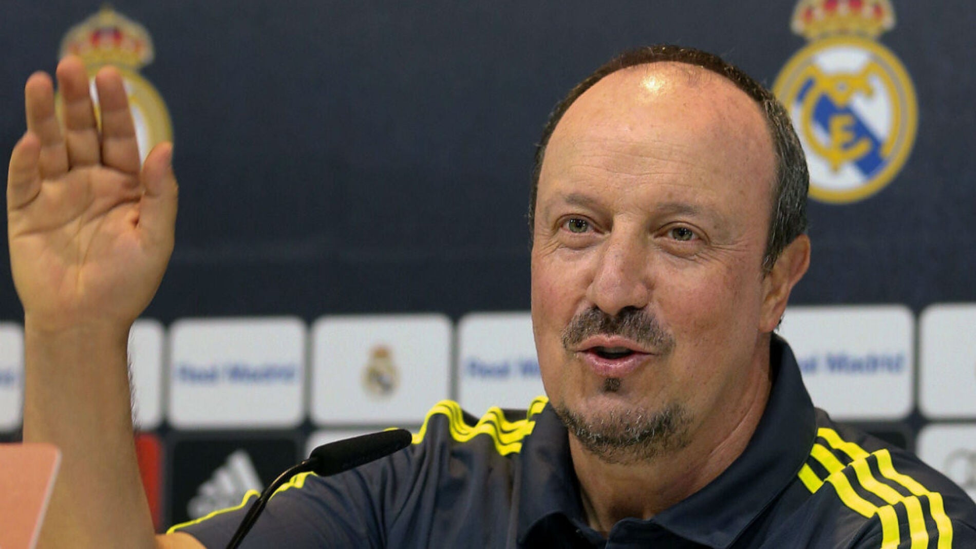 Rafa Ben&iacute;tez, en rueda de prensa