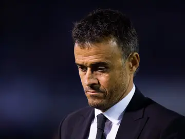 El entrenador del Barcelona Luis Enrique Martínez El entrenador del Barcelona Luis Enrique Martínez