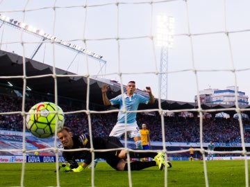 El delantero del Celta Iago Aspas