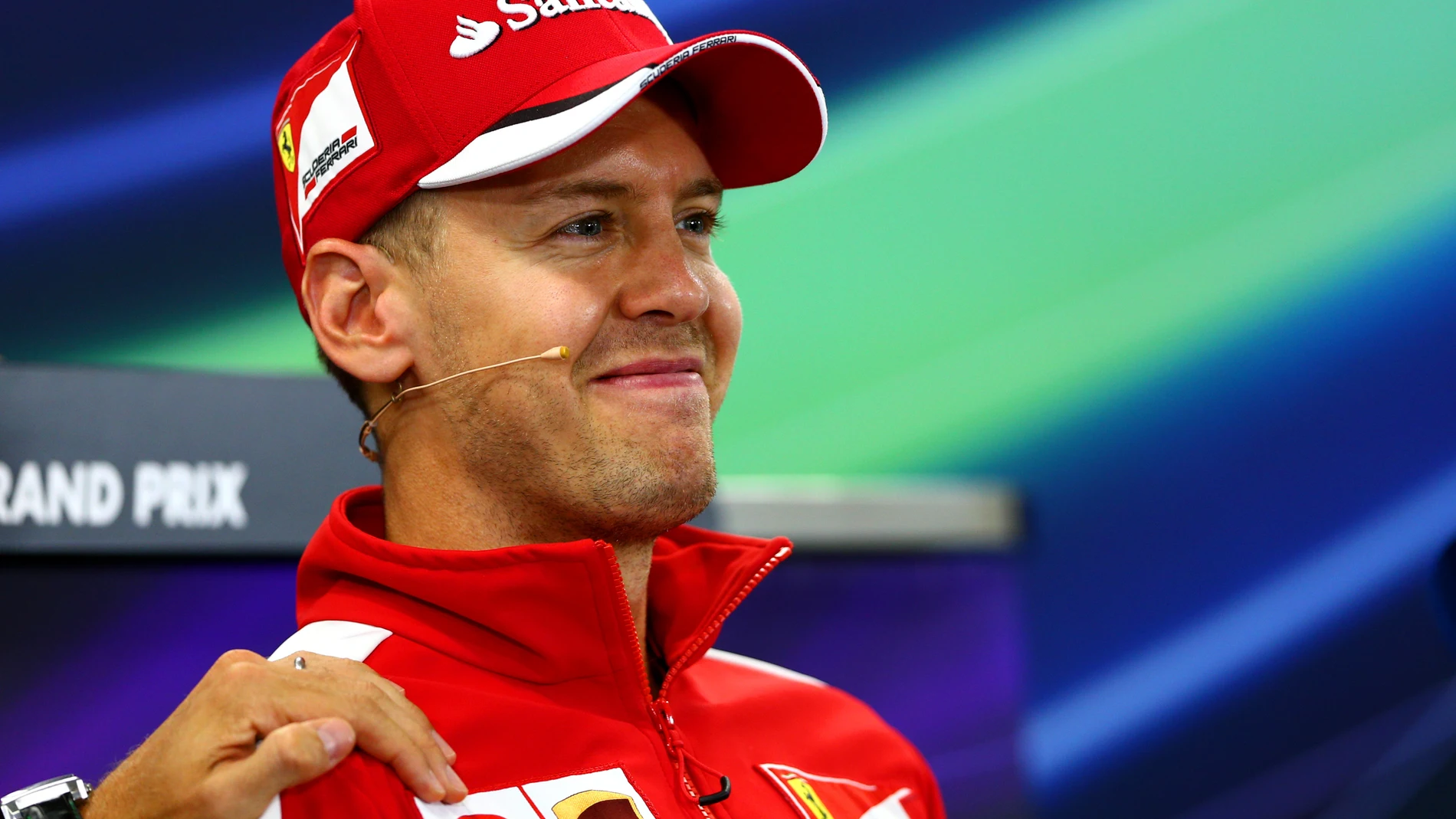 El piloto alemán de Fórmula Uno Sebastian Vettel