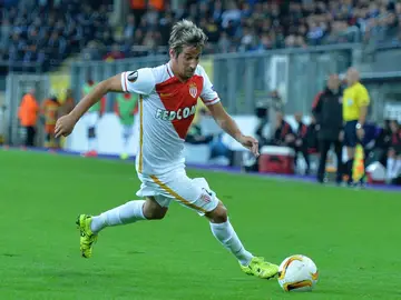 Coentrao, durante un partido con el Mónaco Coentrao, durante un partido con el Mónaco
