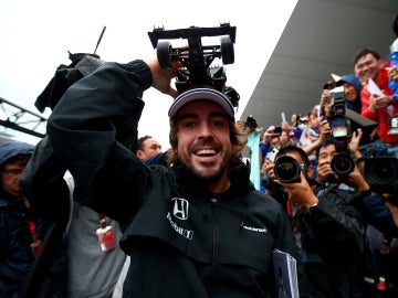 Fernando Alonso en Japón