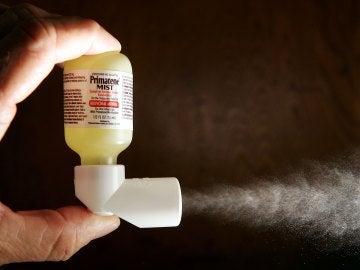 Inhalador para los afectados por asma