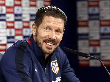 Diego Pablo Simeone, en rueda de prensa Diego Pablo Simeone, en rueda de prensa