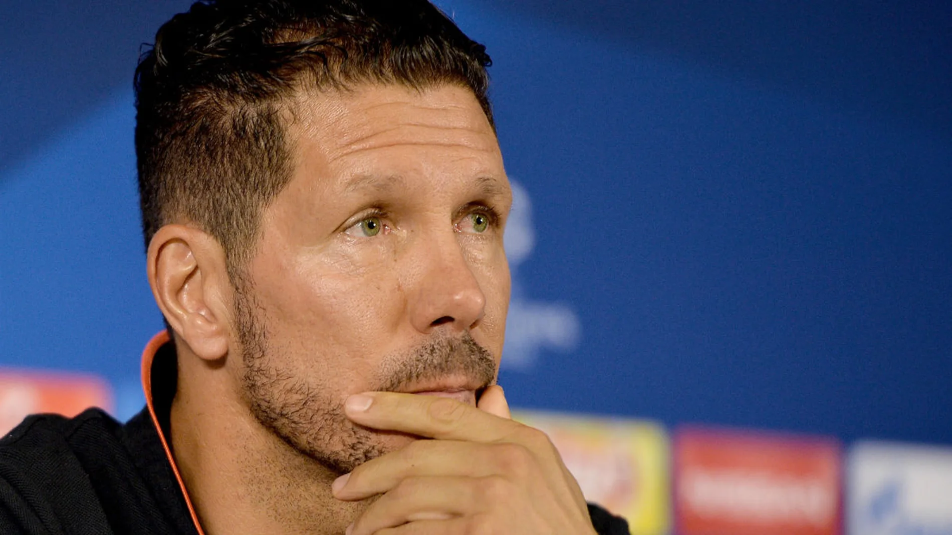 Simeone, en rueda de prensa Simeone, en rueda de prensa