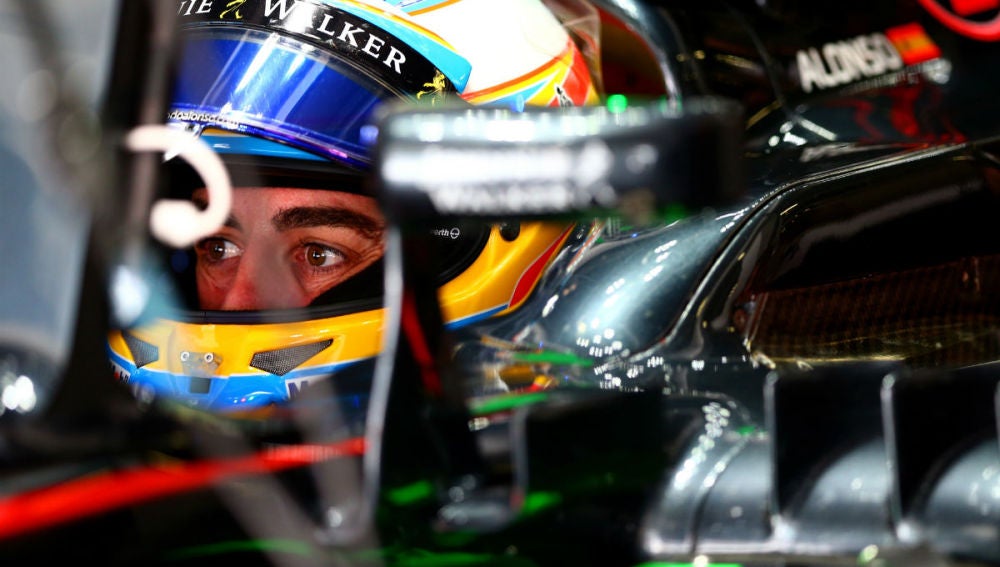Fernando Alonso, en el GP de Japón