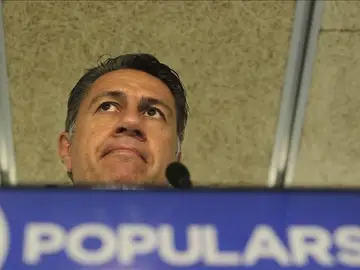 García Albiol en un mítin García Albiol en un mítin