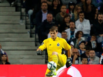 Iker Casillas, en un partido con el Oporto