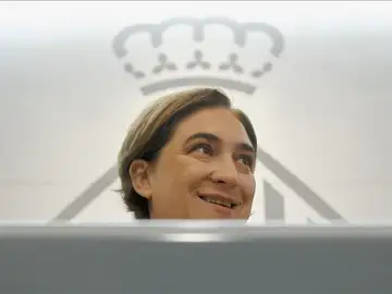 Ada Colau, ante los medios de comunicación Ada Colau, ante los medios de comunicación