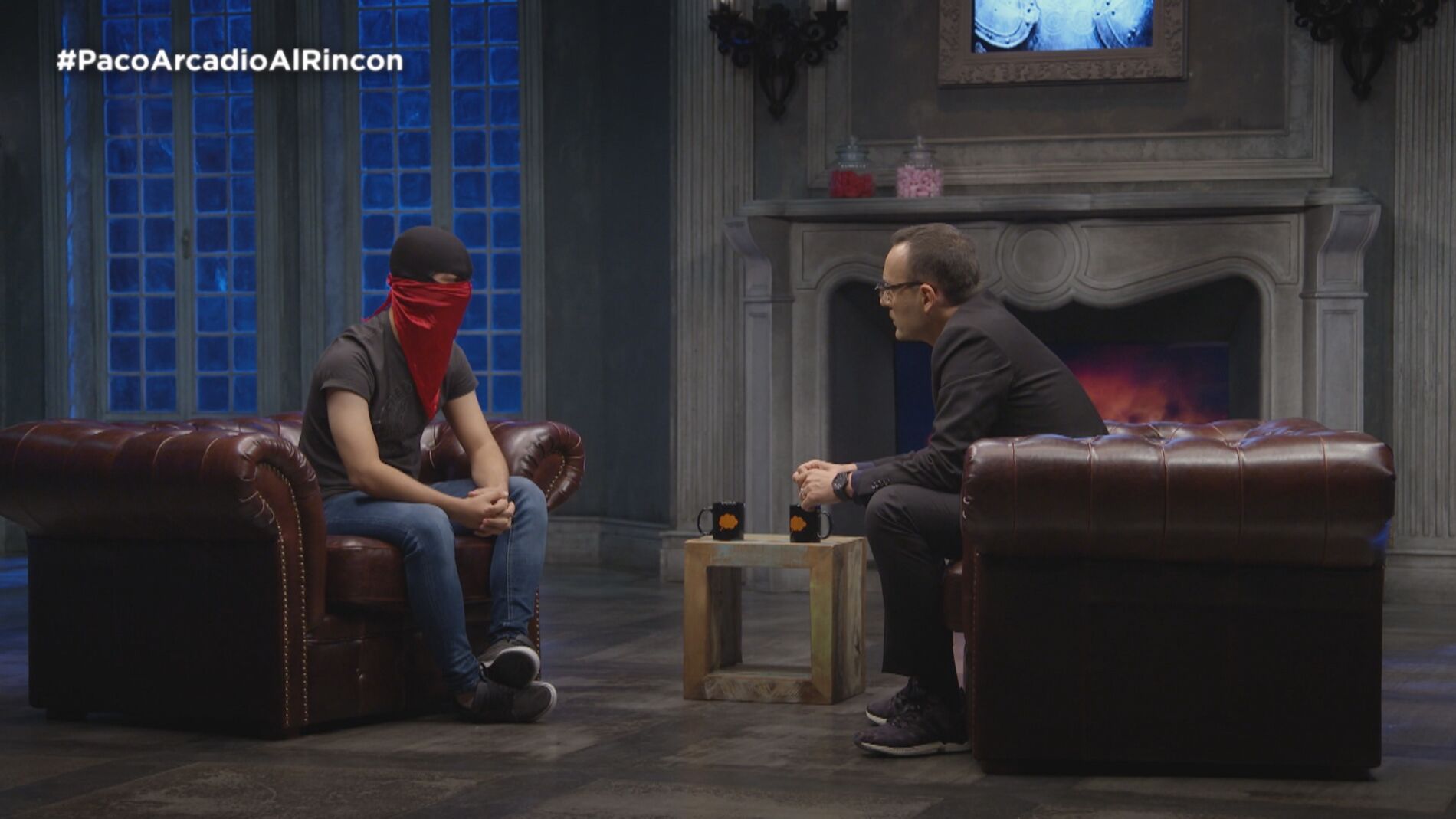 Paco Arcadio y Risto Mejide en 'Al rinc&oacute;n'