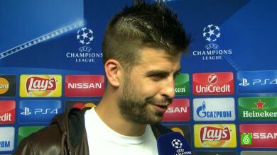 Piqué, con Susana Guasch: 