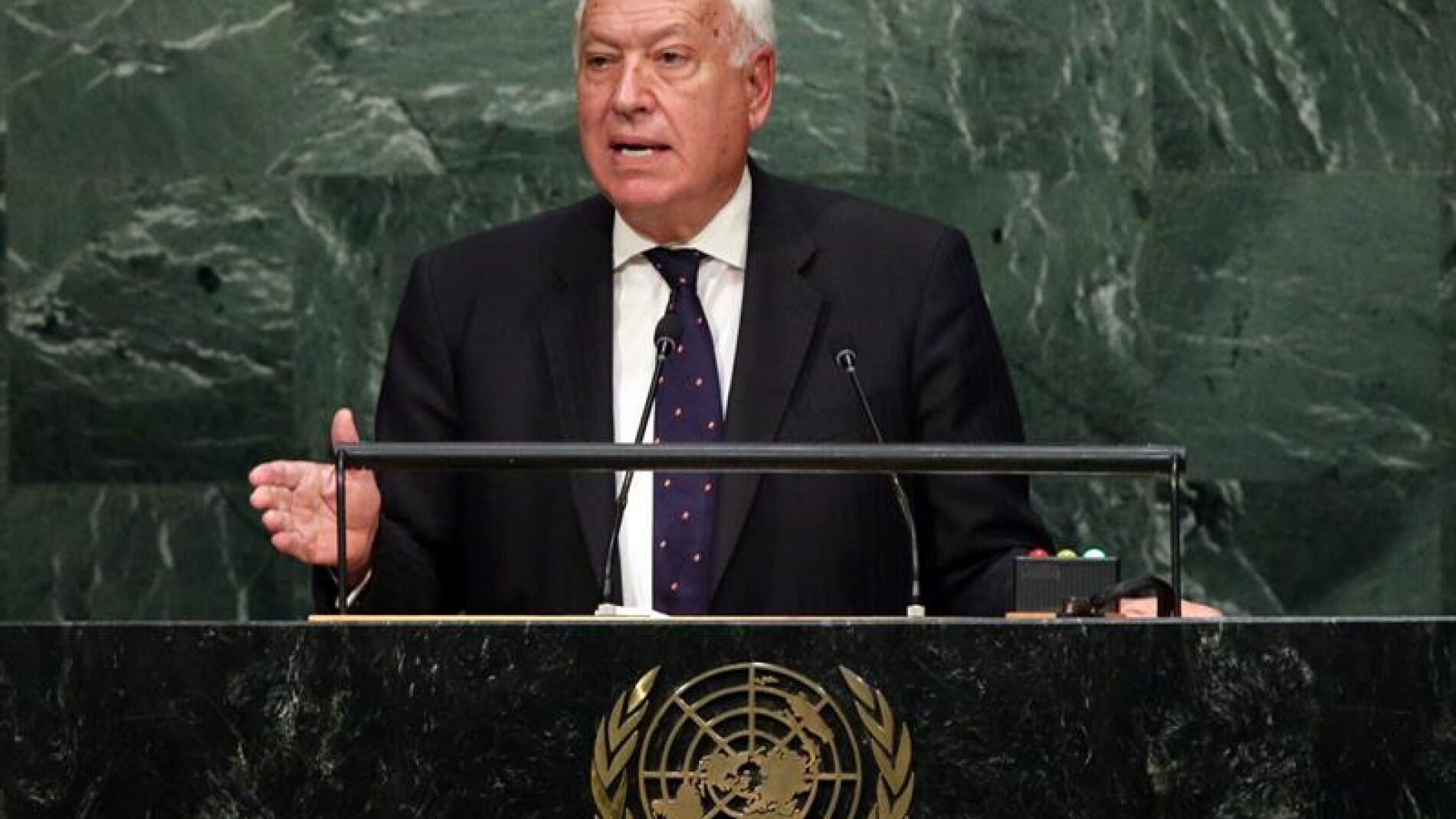 El ministro de Asuntos Exteriores, Jos&eacute; Manuel Garc&iacute;a Margallo