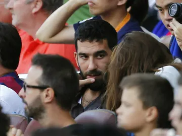 Arda Turan, en un partido del Barça Arda Turan, en un partido del Barça