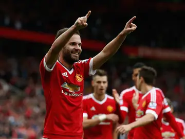 Juan Mata hizo un partidazo con el United Juan Mata hizo un partidazo con el United