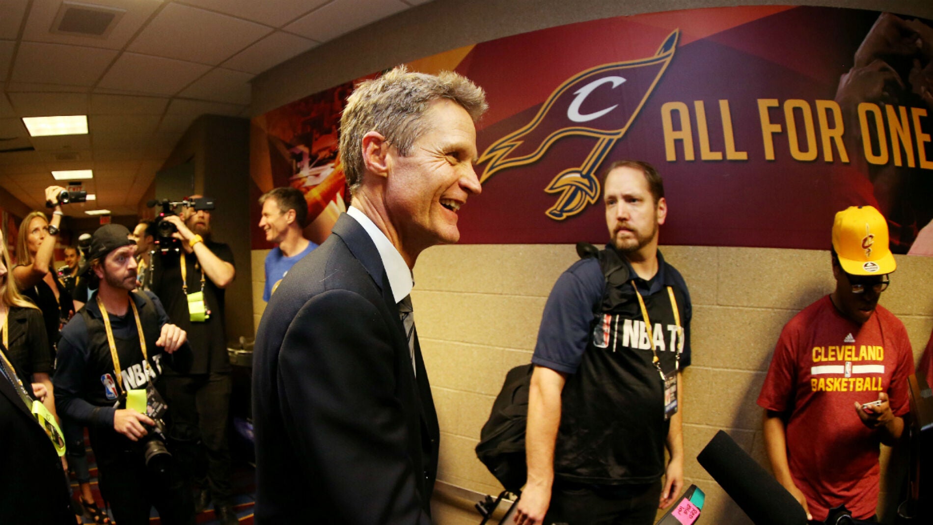 Steve Kerr, tras ganar el campeonato de la NBA