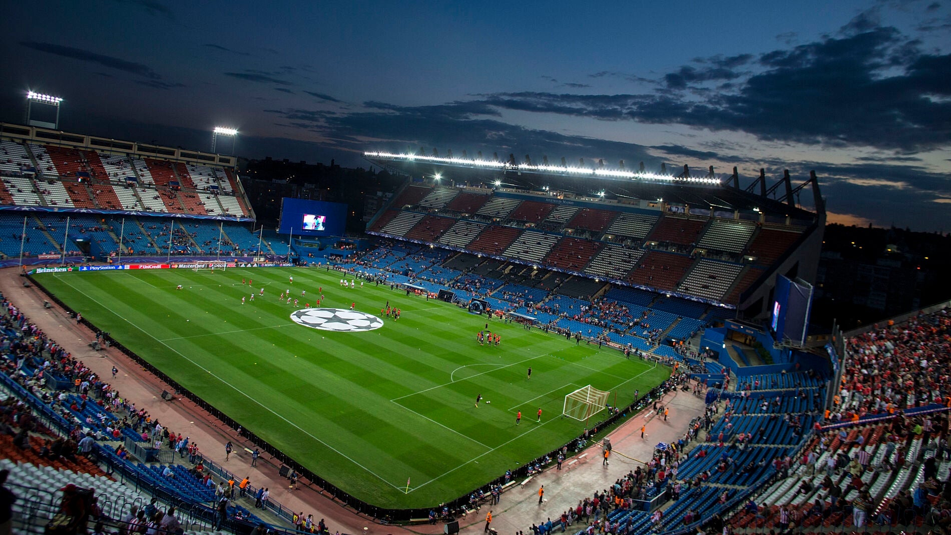 El estadio Vicente Calder&oacute;n