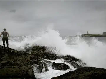 Fuerte lluvia y oleaje Fuerte lluvia y oleaje