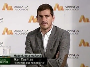 Iker Casillas, en un acto publicitario