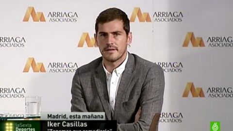 Iker Casillas, en un acto publicitario